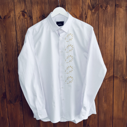 Vyšívaná pánska košeľa...